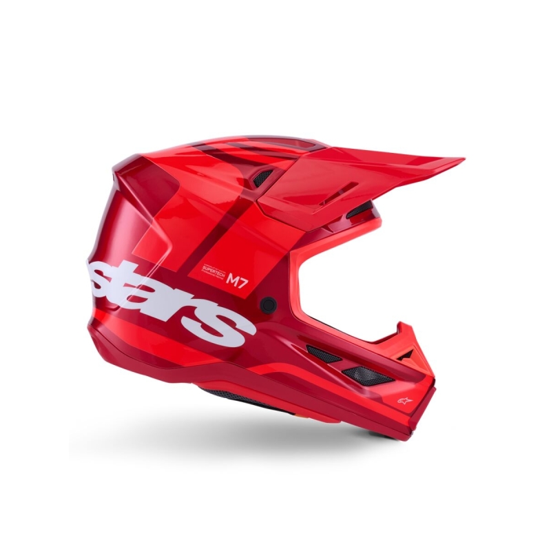 CASQUE ALPINESTARS S-M7 CORE ROUGE