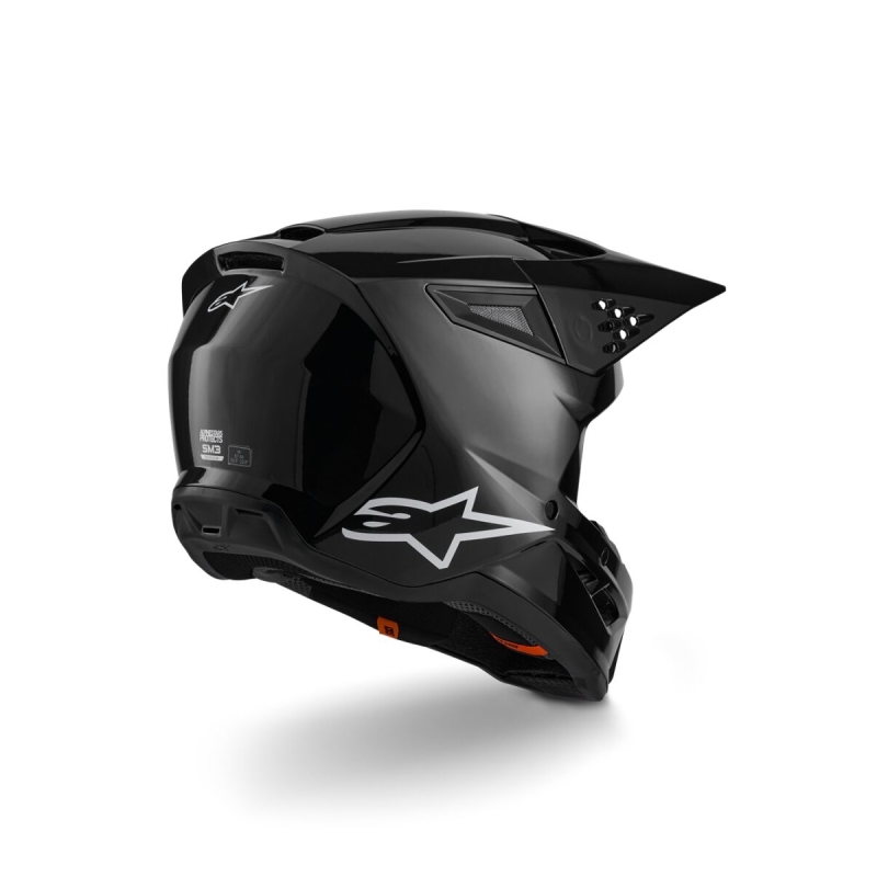 CASQUE ALPINESTARS SM3 NOIR BRILLANT