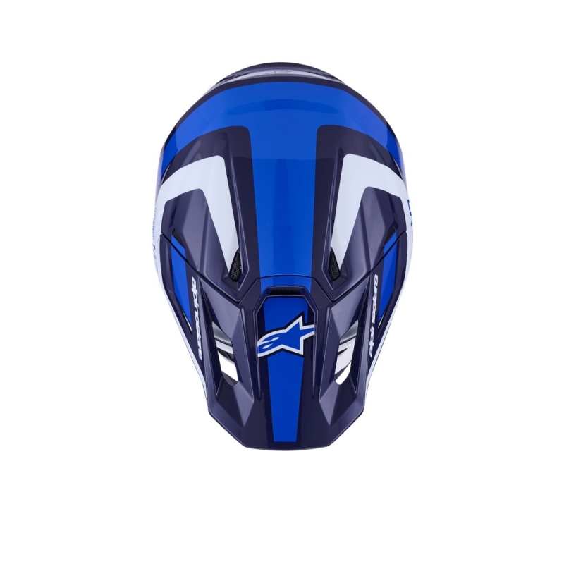 CASQUE ALPINESTARS S-M7 RISE BLEU