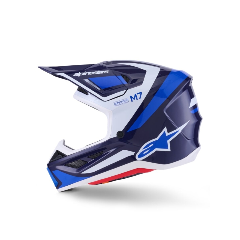 CASQUE ALPINESTARS S-M7 RISE BLEU