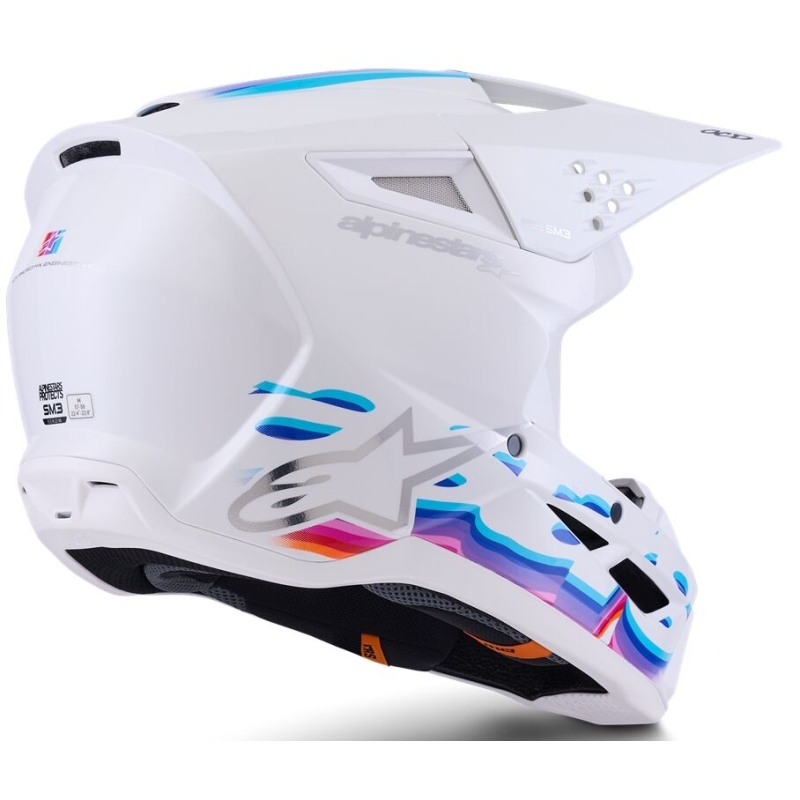 CASQUE ALPINESTARS SM3 FORCE BLANC