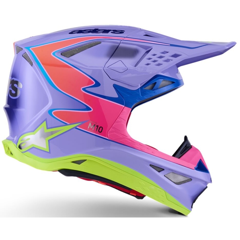 CASQUE ALPINESTARS SUPERTECH M10 JETT VIOLET