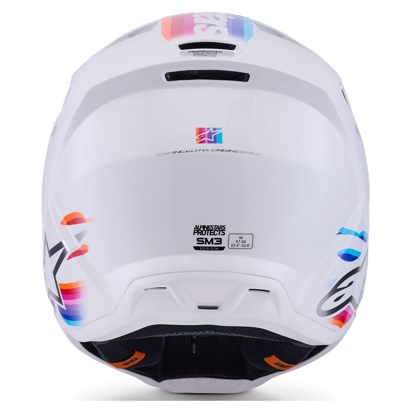 CASQUE ALPINESTARS SM3 FORCE BLANC