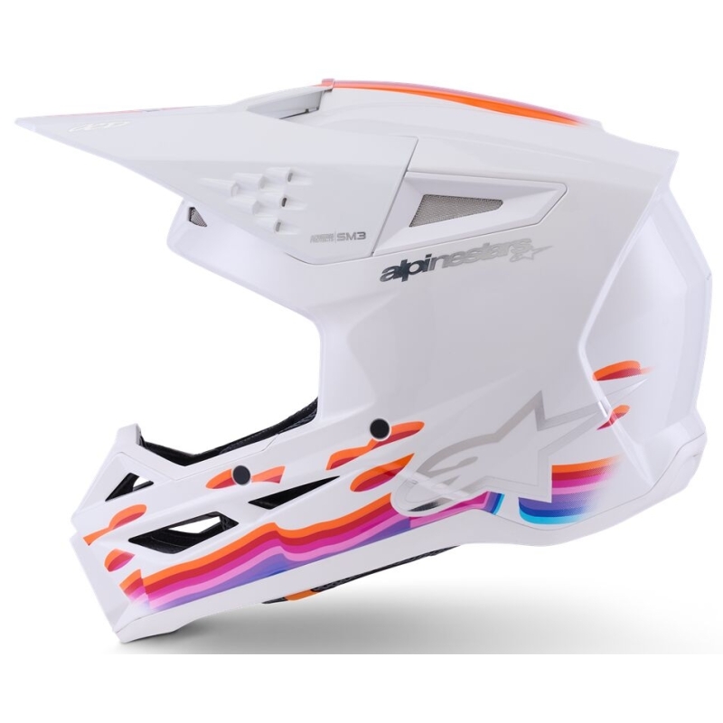 CASQUE ALPINESTARS SM3 FORCE BLANC