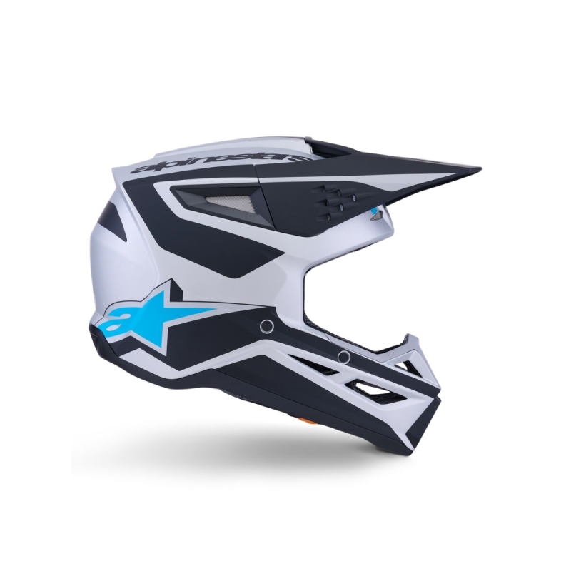 CASQUE ALPINESTARS SM3 HEAT ARGENT