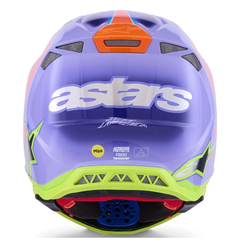 CASQUE ALPINESTARS SUPERTECH M10 JETT VIOLET