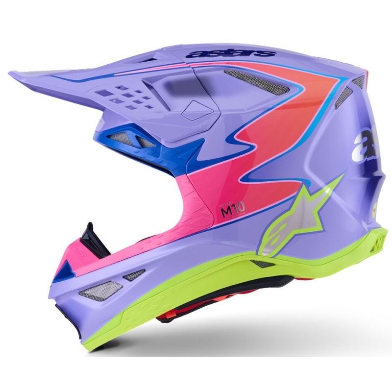 CASQUE ALPINESTARS SUPERTECH M10 JETT VIOLET