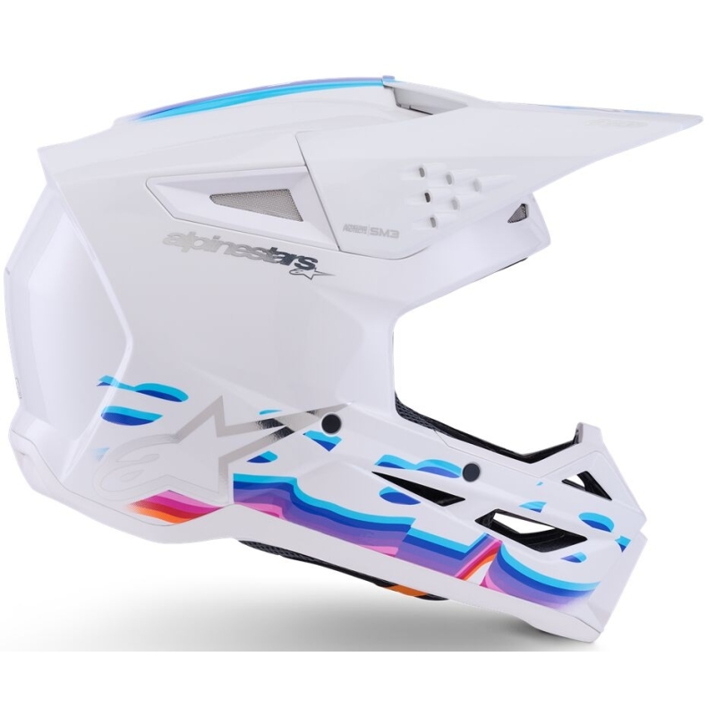 CASQUE ALPINESTARS SM3 FORCE BLANC