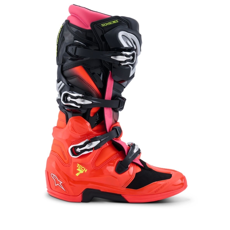 BOTTES ALPINESTARS TECH 7 ROUGE