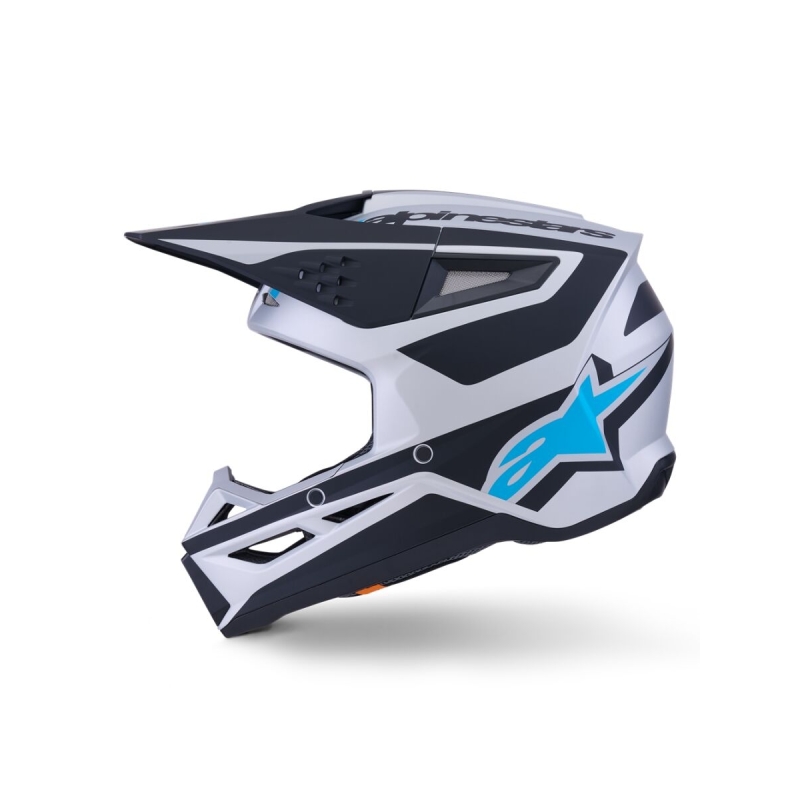 CASQUE ALPINESTARS SM3 HEAT ARGENT