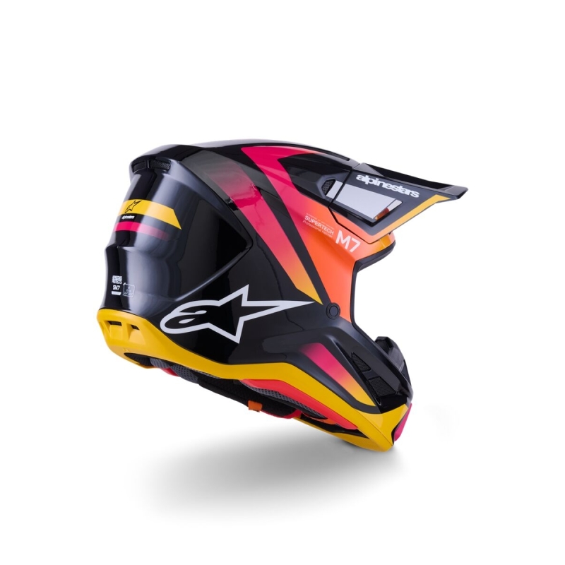 CASQUE ALPINESTARS S-M7 RISE ROSE