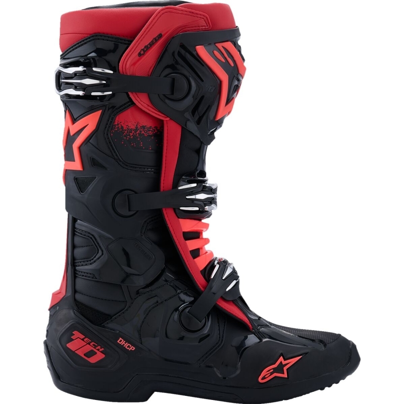 BOTTES ALPINESTARS TECH 10 ROUGE
