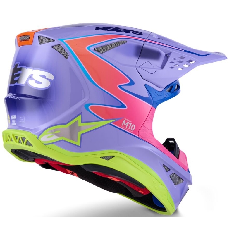 CASQUE ALPINESTARS SUPERTECH M10 JETT VIOLET