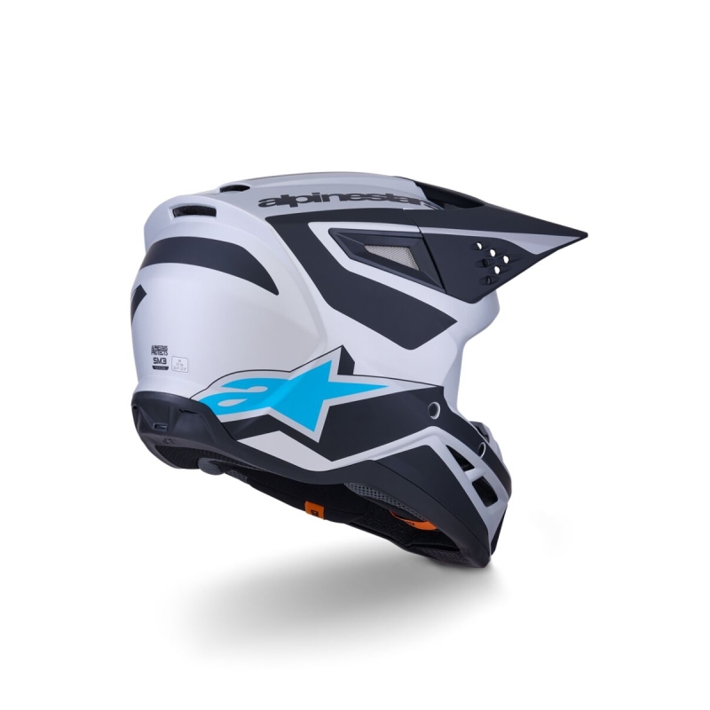 CASQUE ALPINESTARS SM3 HEAT ARGENT