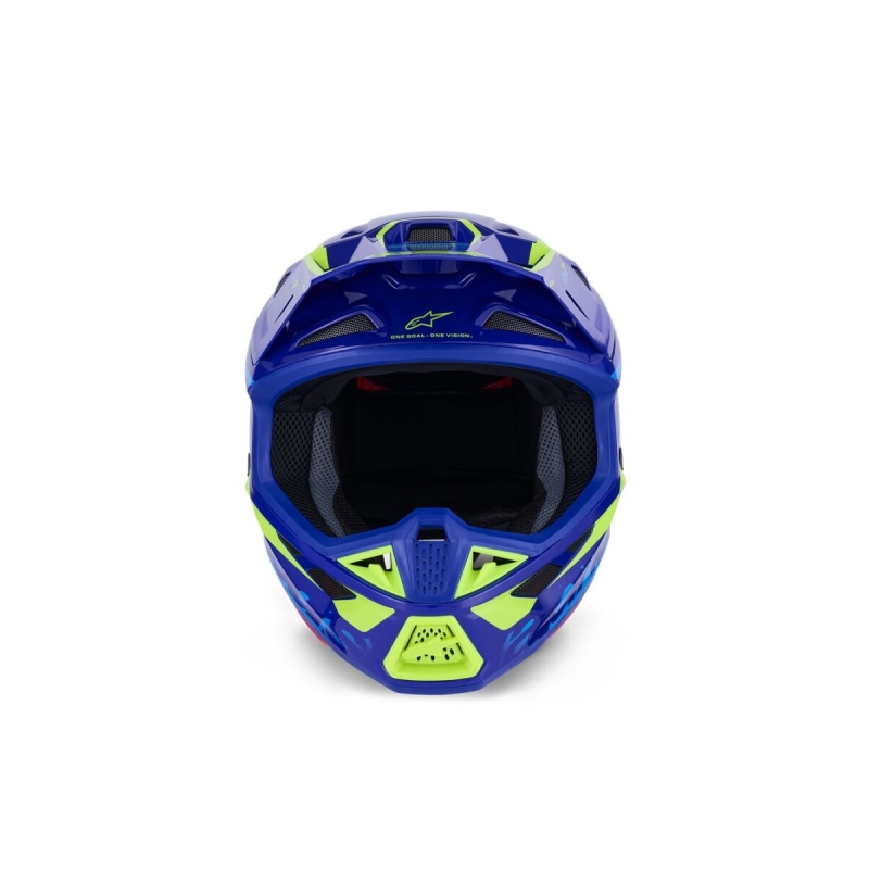 CASQUE ALPINESTARS S-M7 DEED BLEU