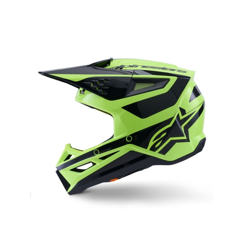 CASQUE ALPINESTARS SM3 HEAT JAUNE