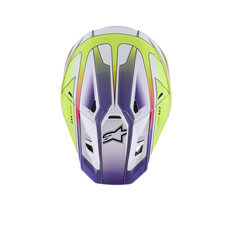 CASQUE ALPINESTARS S-M7 FUSE BLANC