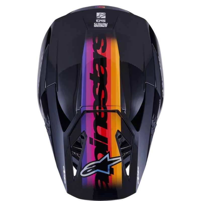 CASQUE ALPINESTARS SM3 FORCE NOIR BRILLANT