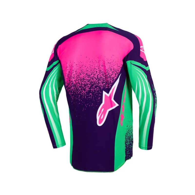 MAILLOT ALPINESTARS TECHSTAR NOMUR VIOLET