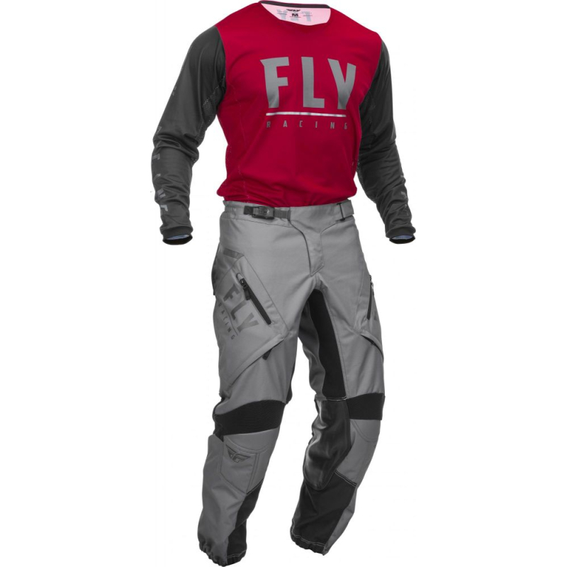 PANTALON FLY PATROL XC GRIS Pantalon moto cross