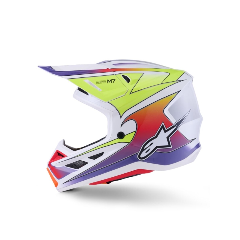 CASQUE ALPINESTARS S-M7 FUSE BLANC