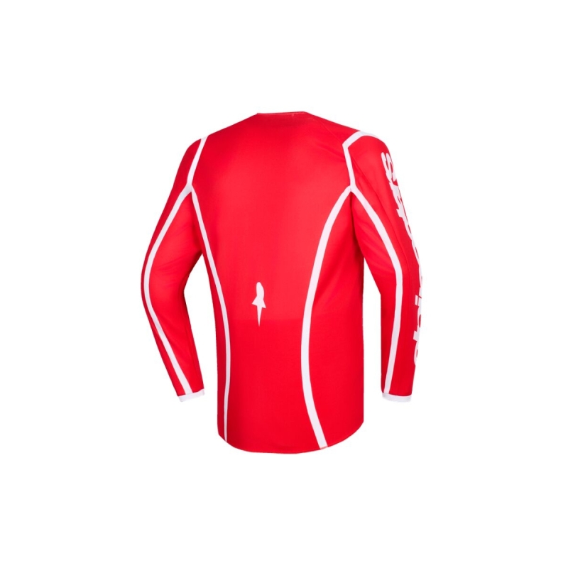 MAILLOT ENFANT ALPINESTARS FLUID APEX ROUGE