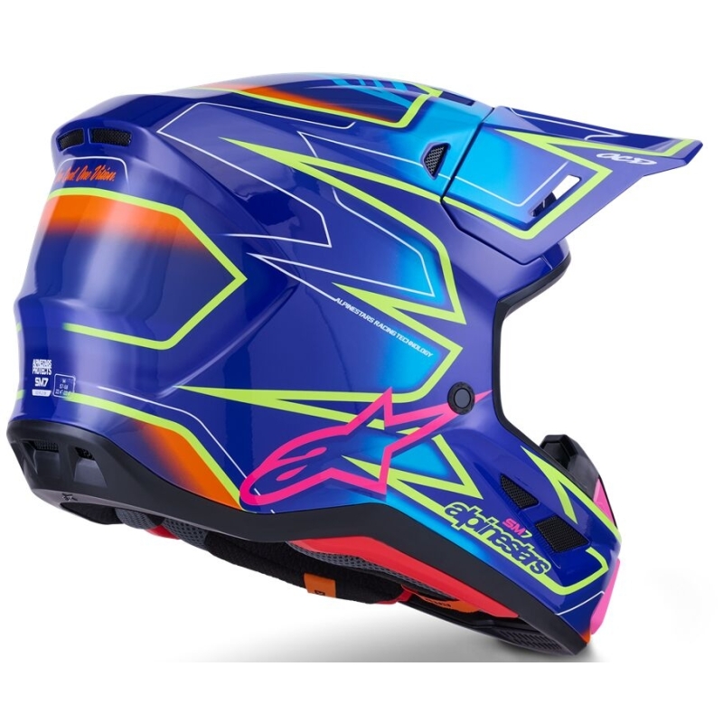CASQUE ALPINESTARS S-M7 CAST ROSE