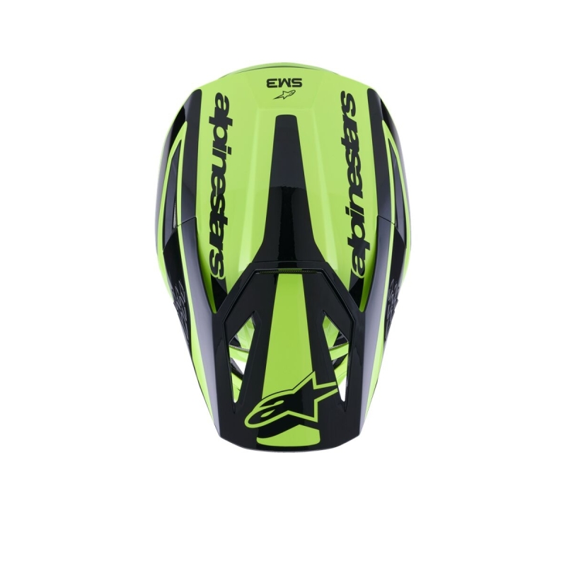 CASQUE ALPINESTARS SM3 HEAT JAUNE