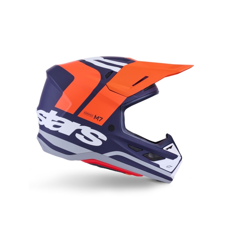 CASQUE ALPINESTARS S-M7 CORE ORANGE