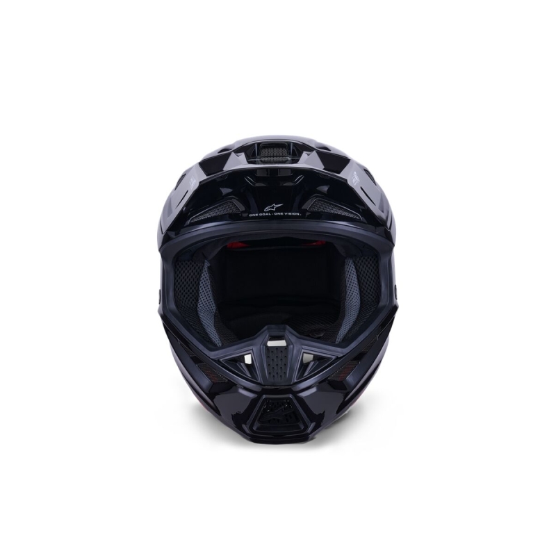 CASQUE ALPINESTARS S-M7 SM7 NOIR BRILLANT