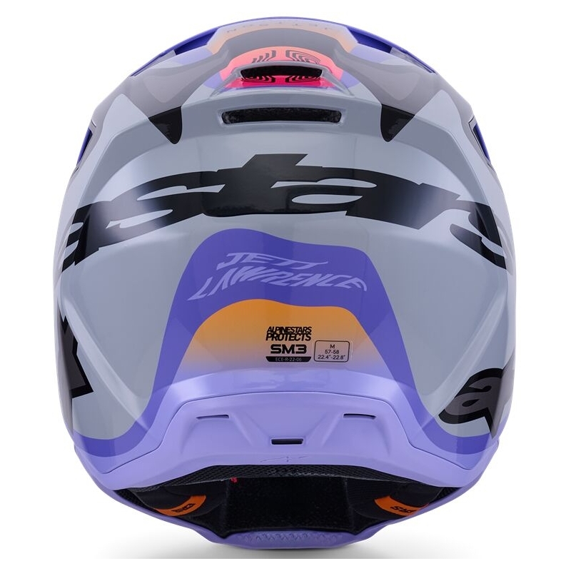 CASQUE ENFANT ALPINESTARS SM3 JETTSON GRIS