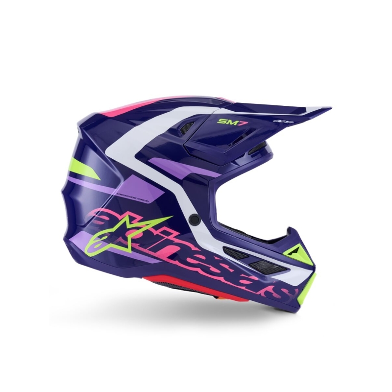 CASQUE ALPINESTARS S-M7 DEED VIOLET