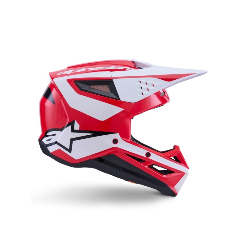 CASQUE ALPINESTARS SM3 HEAT ROUGE