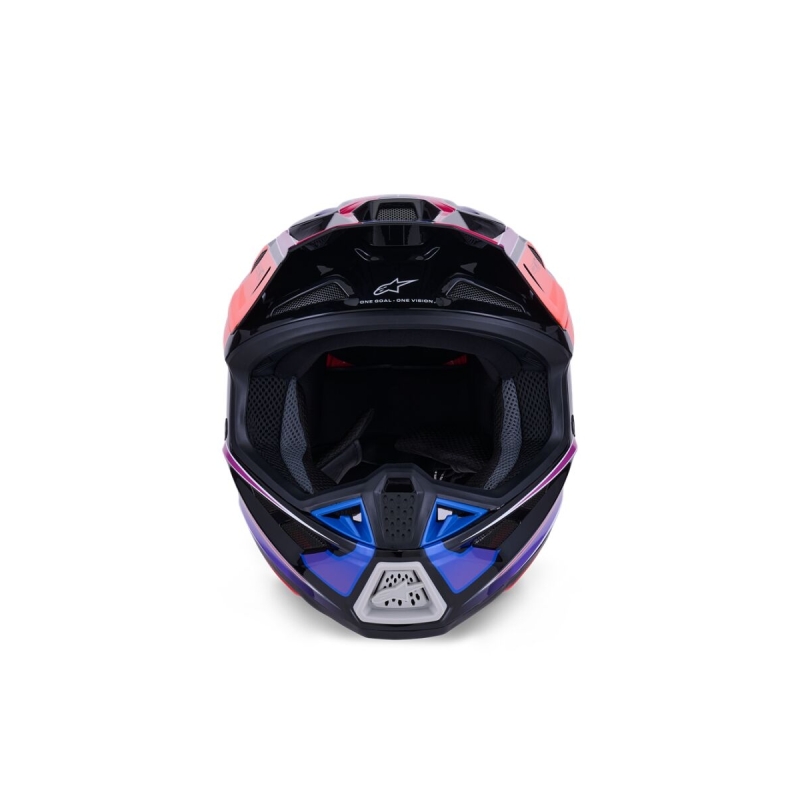 CASQUE ALPINESTARS S-M7 FUSE ROSE