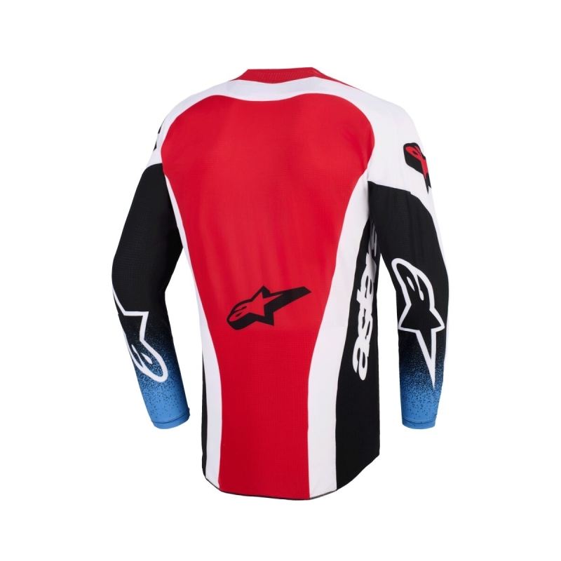 MAILLOT ALPINESTARS TECHSTAR KNIF NOIR/BLANC