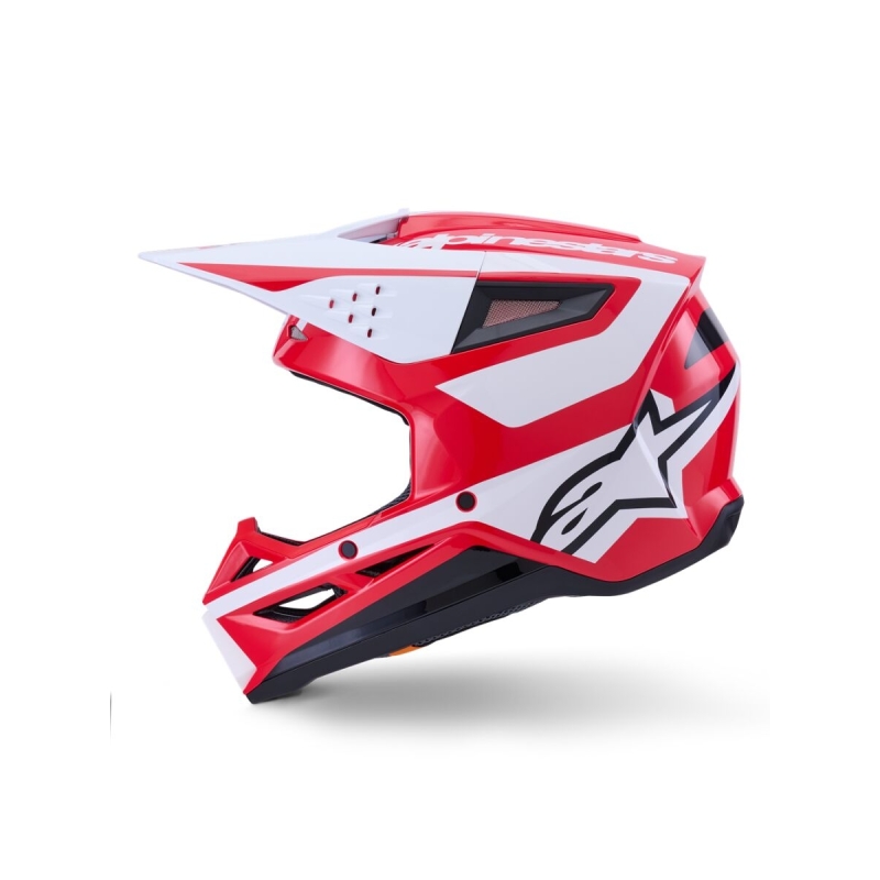 CASQUE ALPINESTARS SM3 HEAT ROUGE