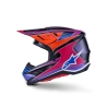 CASQUE ALPINESTARS S-M7 FUSE ROSE