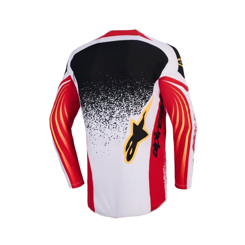 MAILLOT ALPINESTARS TECHSTAR NOMUR ROUGE