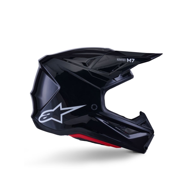 CASQUE ALPINESTARS S-M7 SM7 NOIR BRILLANT