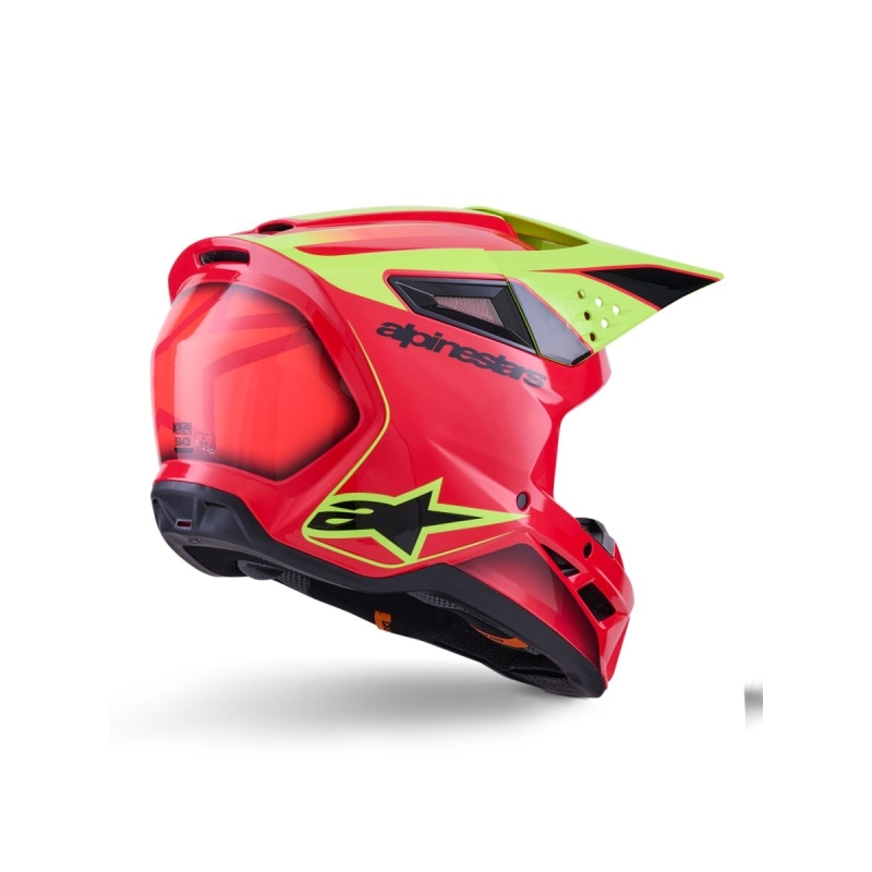 CASQUE ALPINESTARS SM3 FRAY ROUGE