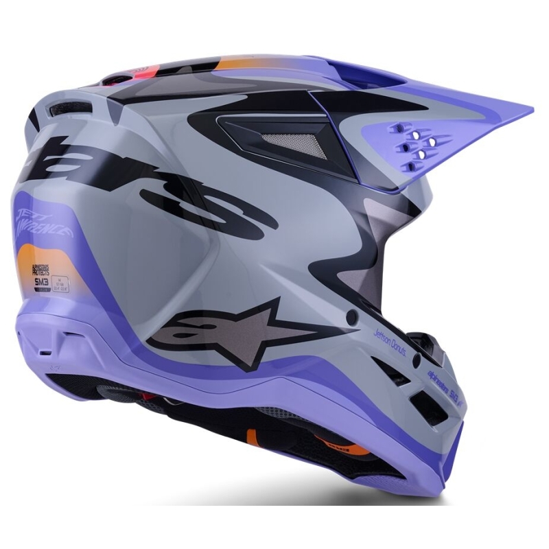 CASQUE ENFANT ALPINESTARS SM3 JETTSON GRIS