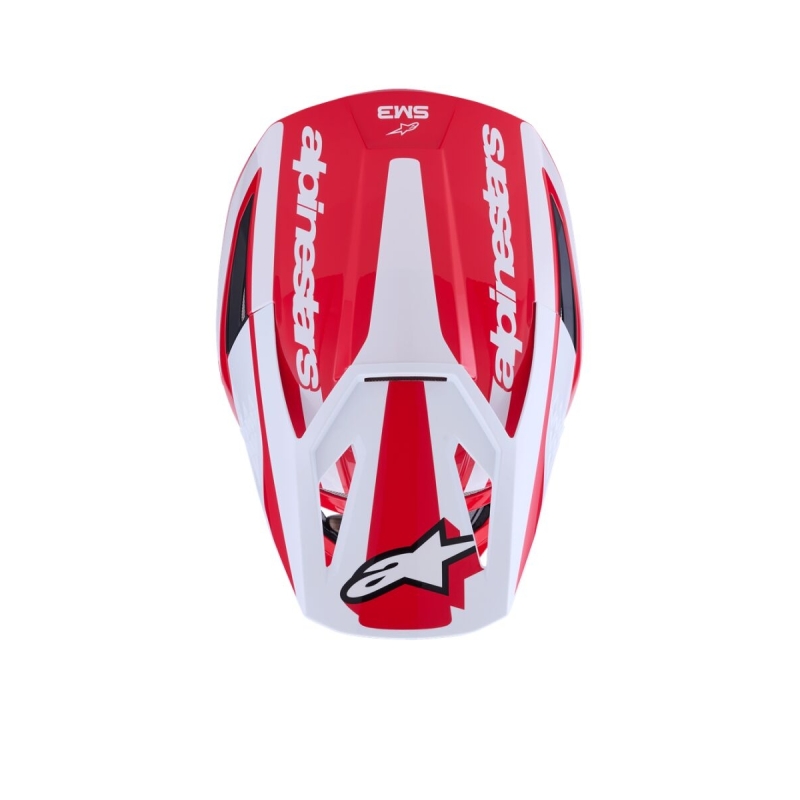CASQUE ALPINESTARS SM3 HEAT ROUGE