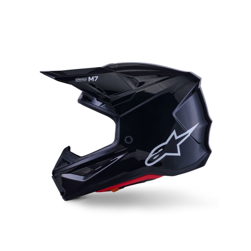 CASQUE ALPINESTARS S-M7 SM7 NOIR BRILLANT