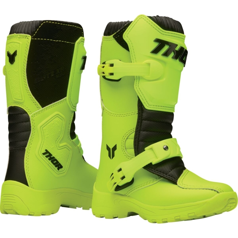 BOTTES MOTOCROSS ENFANT THOR BLITZ XR MINI JAUNE