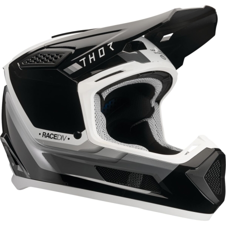 CASQUE MOTOCROSS THOR FLEET DEFY NOIR/BLANC