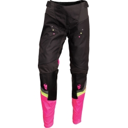 PANTALON MOTOCROSS FEMME THOR PULSE ROSE