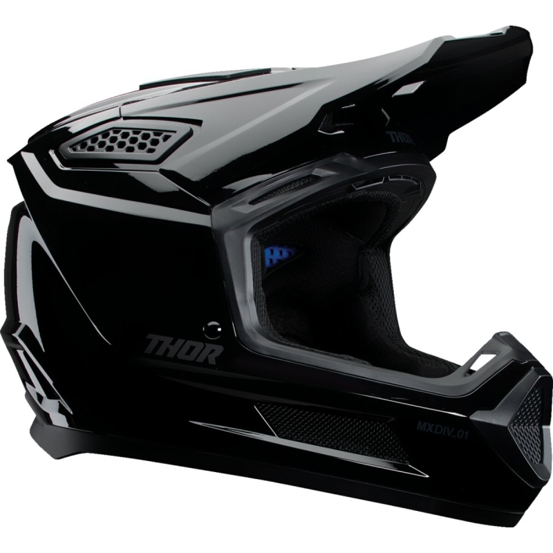 CASQUE THOR FLEET BLACKOUT NOIR BRILLANT
