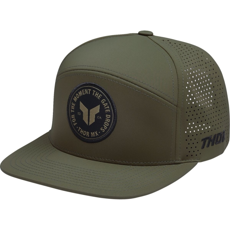 CASQUETTE THOR BADGE VERT