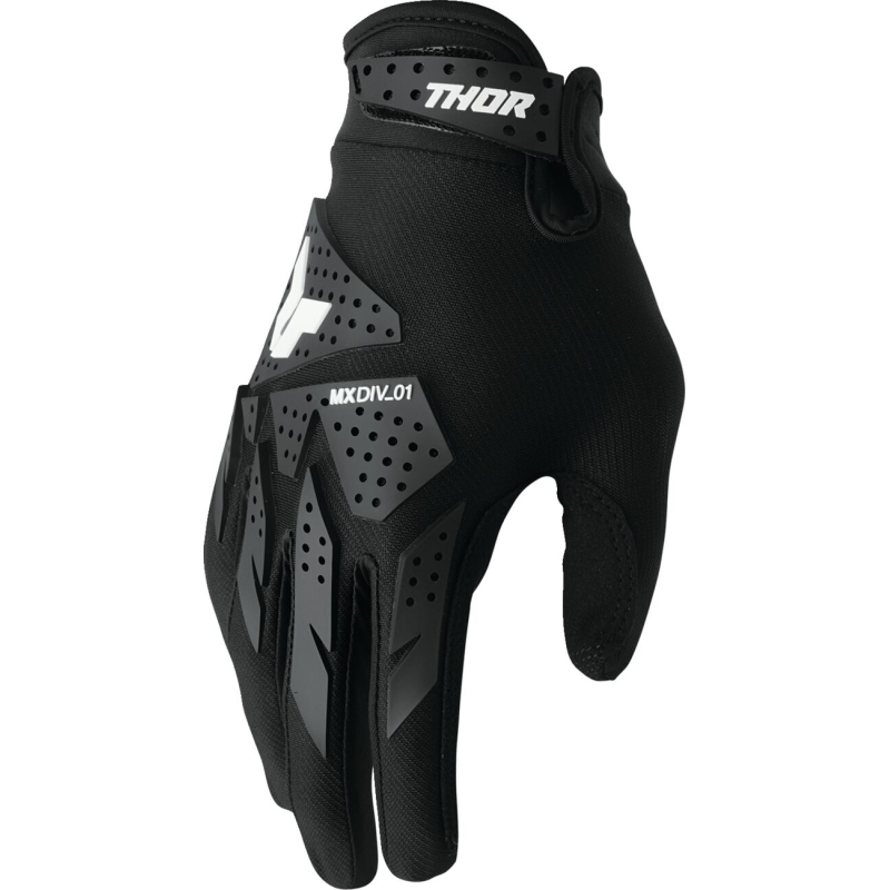 GANTS MOTOCROSS THOR LAUNCHMODE XP NOIR