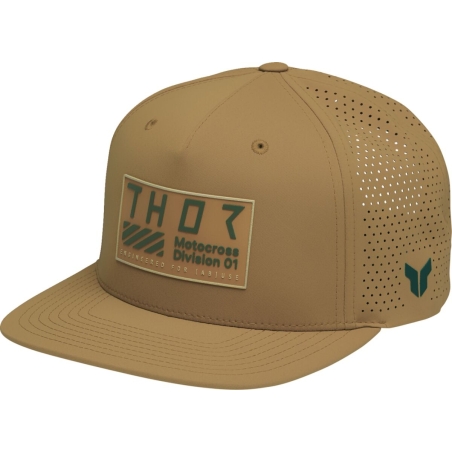 CASQUETTE THOR STAMP MARRON